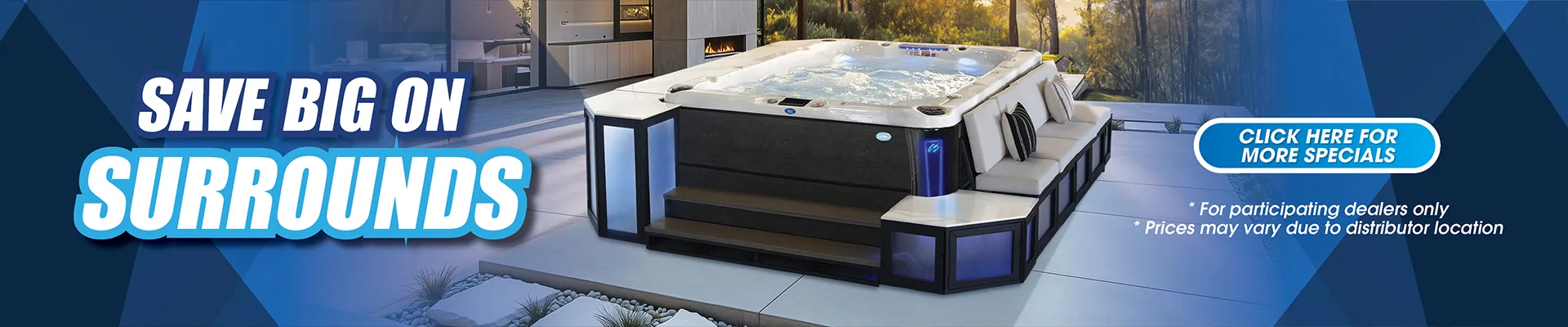 Calspas hot tub being used in a family setting - Coral Gables